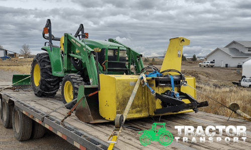 Shipping a John Deere Tractor