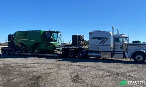 Shipping a combine
