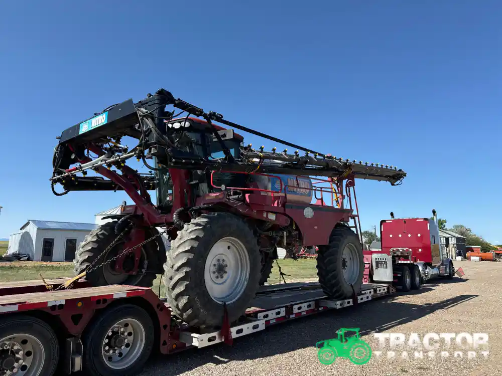 Transporting a 2007 Miller nitro 3275 sprayer