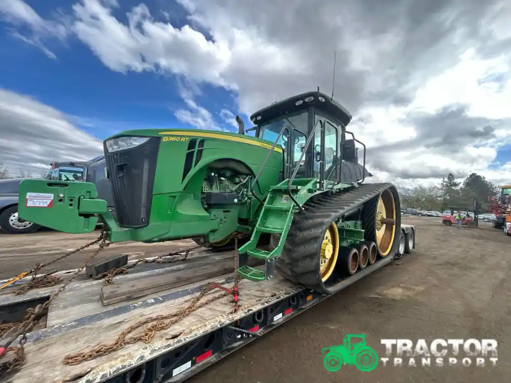 Transporting agricultural equipment through Phoenix, AZ