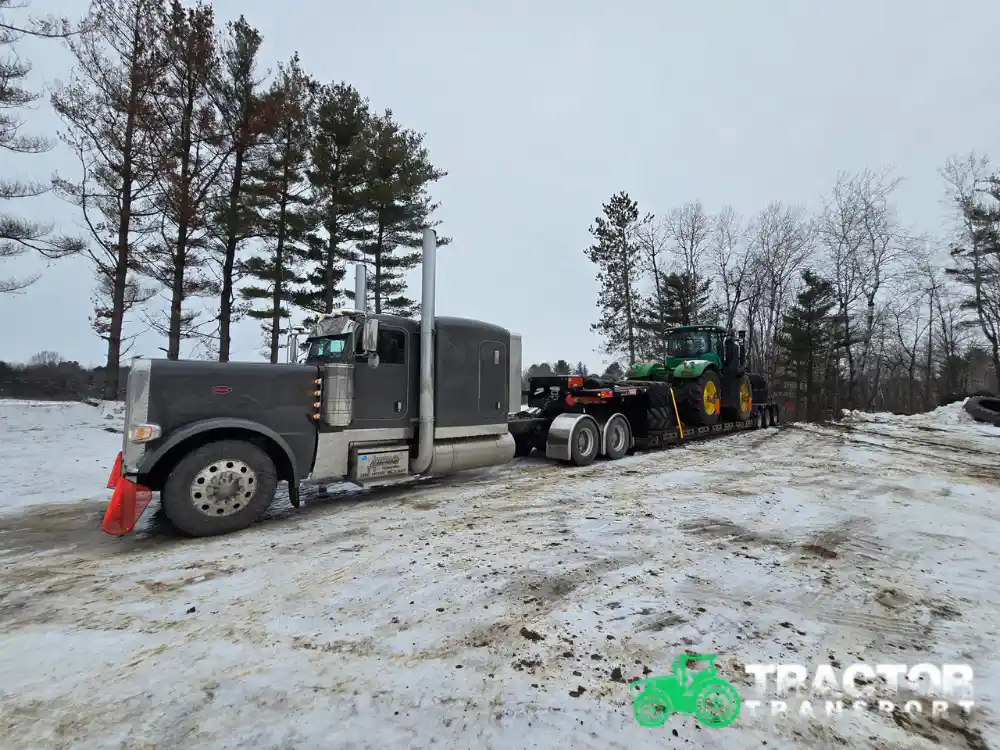 Transporting agricultural equipment through Chicago, IL