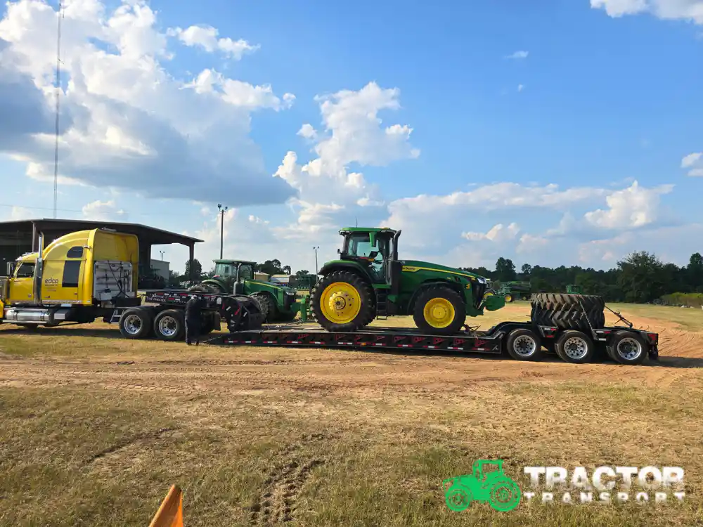 Transporting agricultural equipment through Nashville, TN