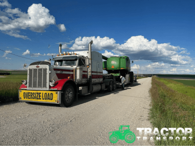 transporting farm wagons
