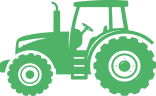 green tractor