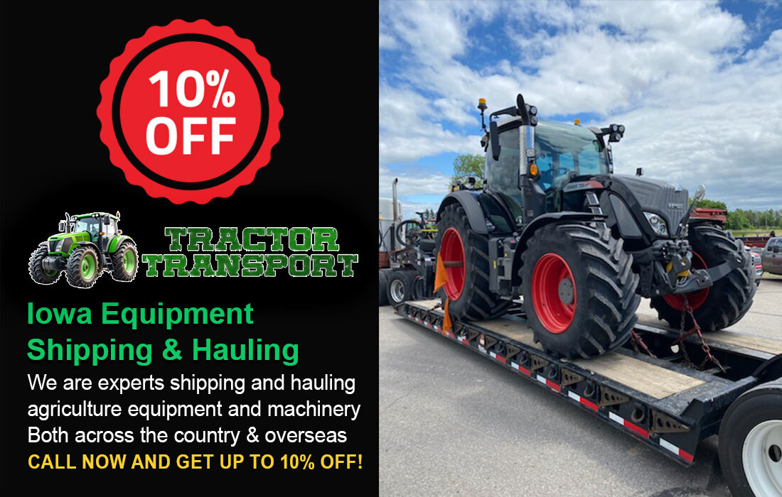 Iowa Agricultural Machinery Shipping