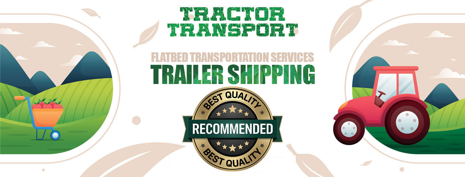 Flatbed Transportation Services Trailer Shipping