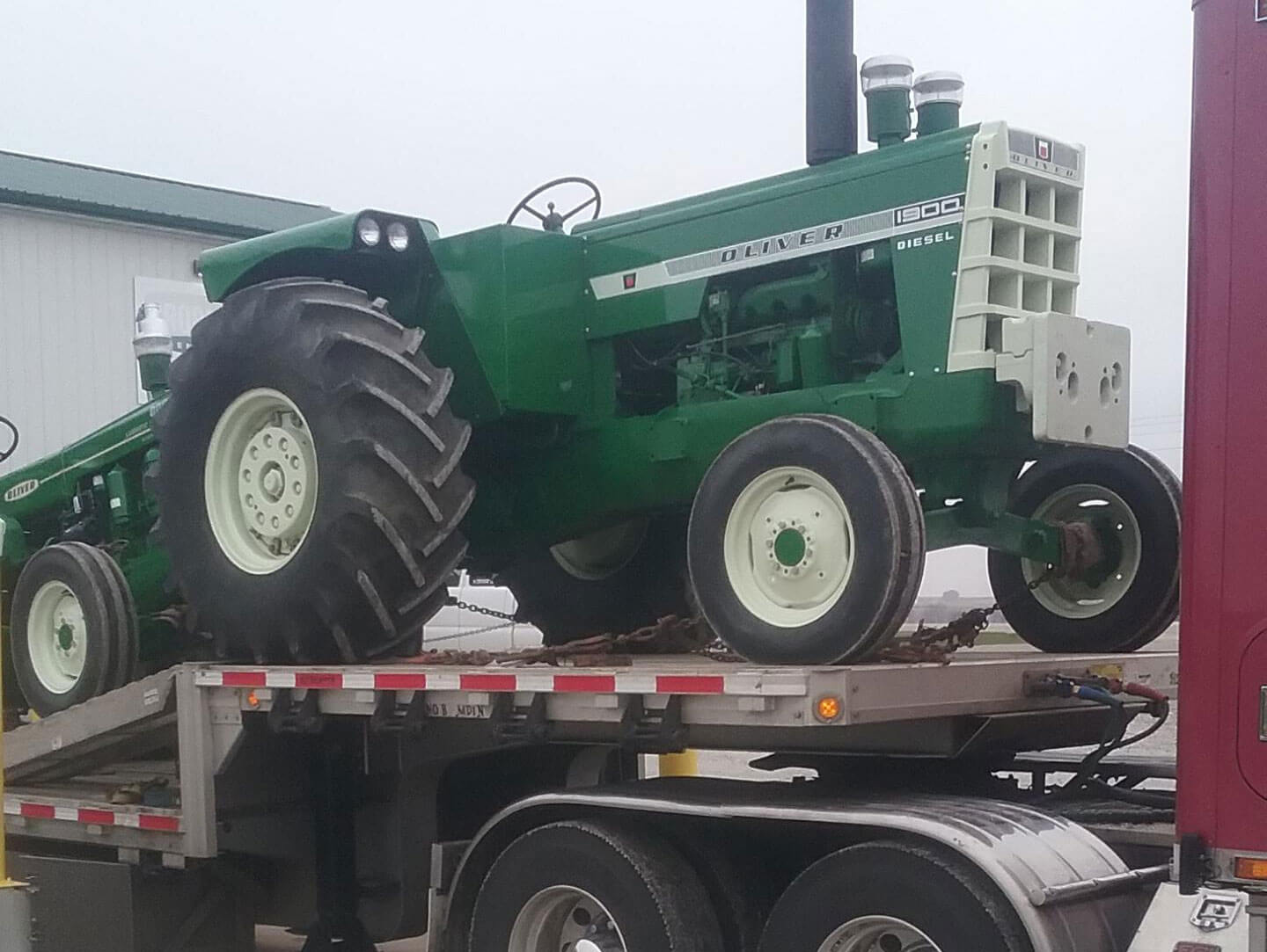Shipping Two Oliver Tractors