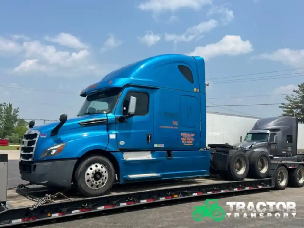 Transporting a 2019 Freightliner Cascada