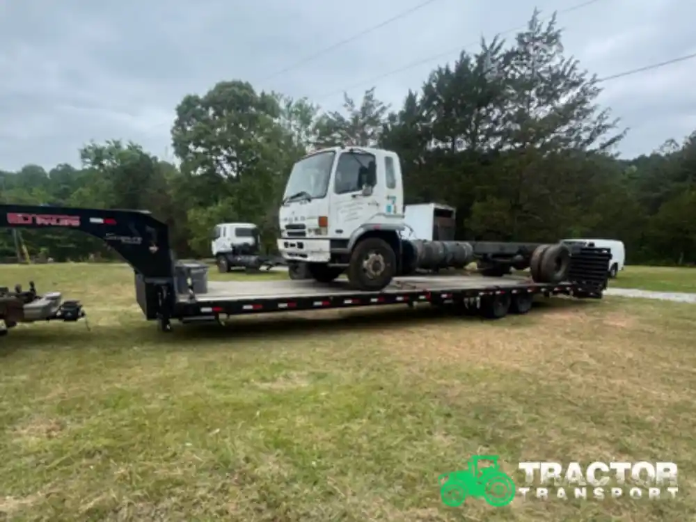 Transporting a Mitsubishi cab and chassis