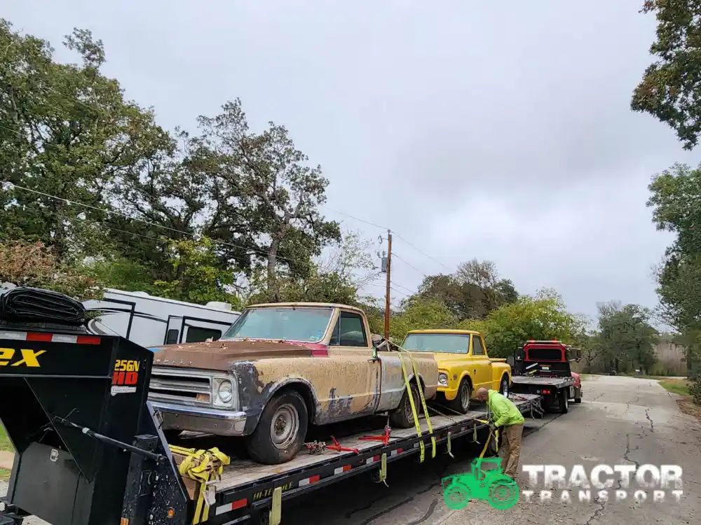 Transporting a non-running truck