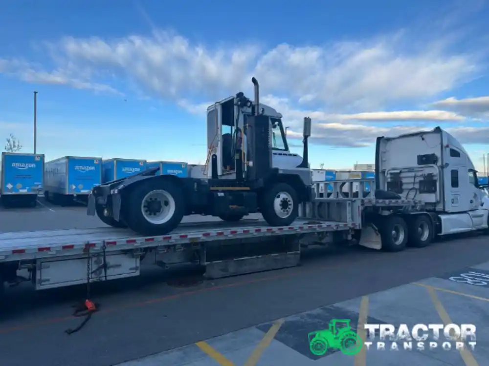 Transporting a yard spotter